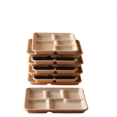 Bagasse-compartimentbak